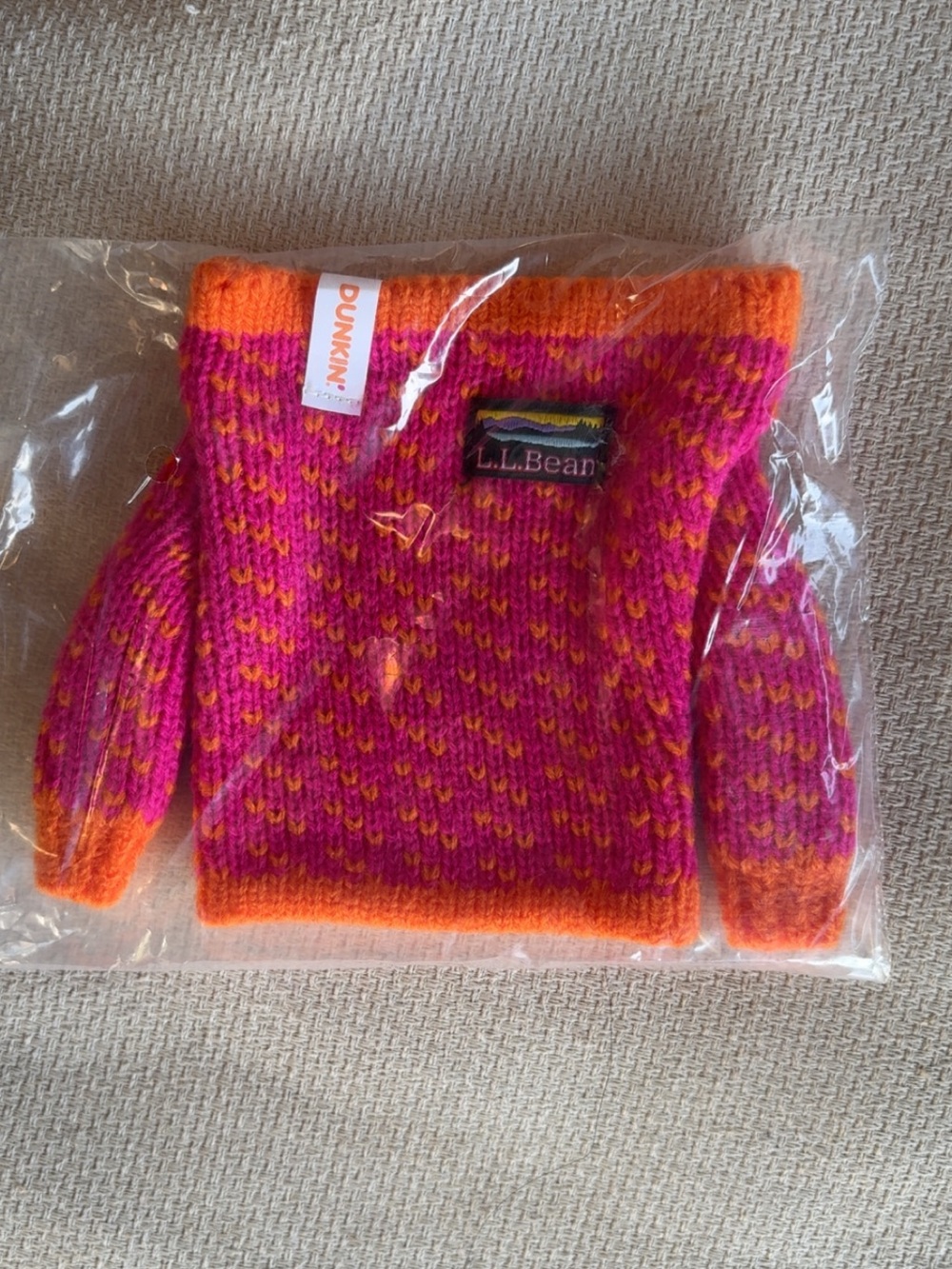 L.L.Bean Dunkin cup sweater